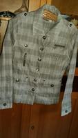 Jacke Street One Sommer Beige Braun kariert Gr. 38  40 Saarland - Blieskastel Vorschau