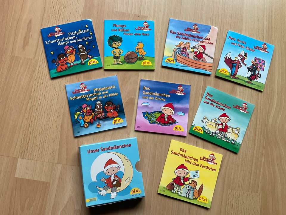 8x Pixi Bücher Unser Sandmännchen in der Box Buch in Sindelfingen