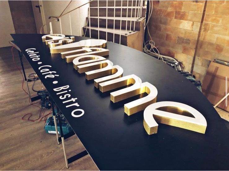 3D LED Buchstaben - Leuchtreklame - Aussenwerbung - led Buchstabe in Bielefeld