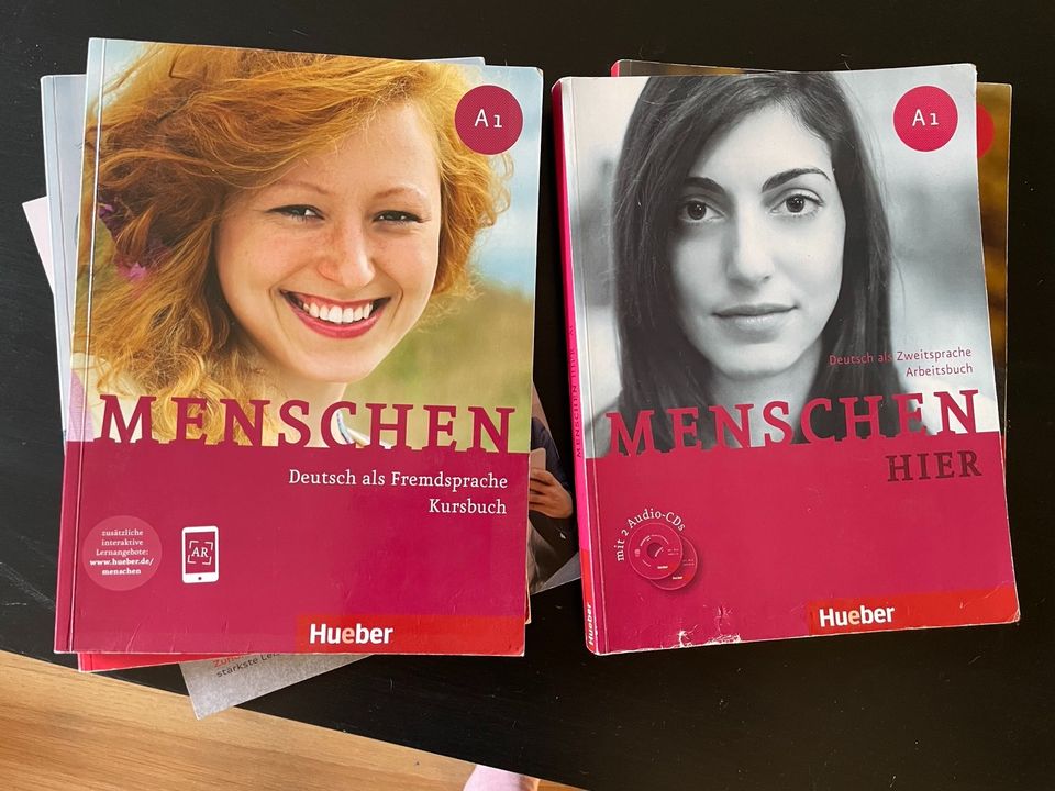 6 Bücher „Menschen“  Deutsch als Fremdsprache in Stuttgart