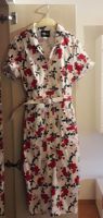 Collectif Clothing 50s Caterina Rose Dance Pencil Dress in White Bayern - Aiglsbach Vorschau