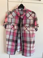 Cecil kurzarm Bluse rosa pink lila M L 38 40 Hessen - Villmar Vorschau