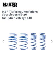 H&R Tieferlegungsfedern Sportfedernsätze für BMW 128ti Typ F40 Nordrhein-Westfalen - Frechen Vorschau