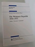 Die Weimarer Republik 1918-1933 - Politik Wirtschaft Gesellschaft Niedersachsen - Worpswede Vorschau