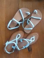 2 Paar Sandalen, echt Leder zum Preis von 1 Bayern - Nittendorf  Vorschau