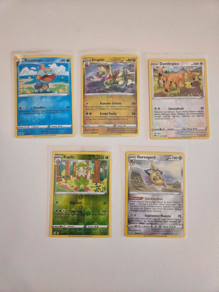 Pokemon Sammelkarten 50st Reverseholo in Erlbach