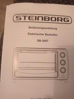 Elektrischer Backofen von Steinborg Bielefeld - Bielefeld (Innenstadt) Vorschau