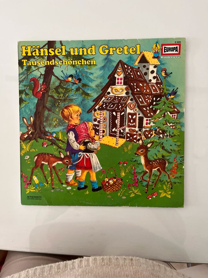 Schallplatte: Hänsel und Gretel / Tausendschönchen in Ismaning