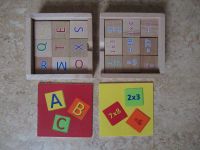 Playtive Junior Lernbox Holz Rechnen lernen und ABC - wie neu Dresden - Pieschen Vorschau