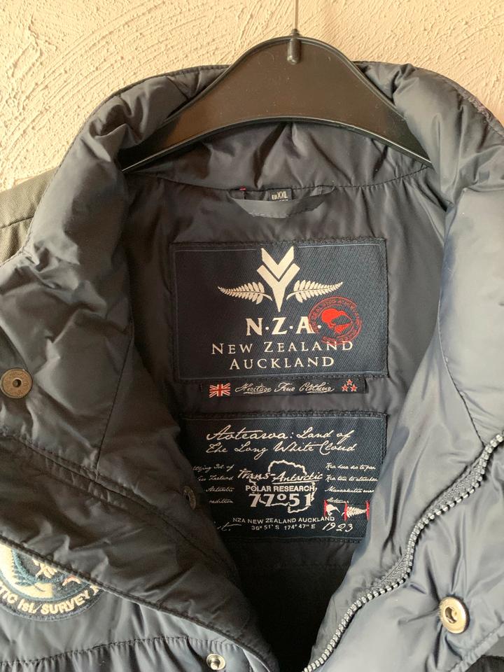 Herren Weste New Zealand Auckland Gr. XXL 54/56 blau wie neu in Bad Honnef
