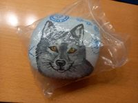 Hand bemalter Stein Husky Nordrhein-Westfalen - Kerpen Vorschau