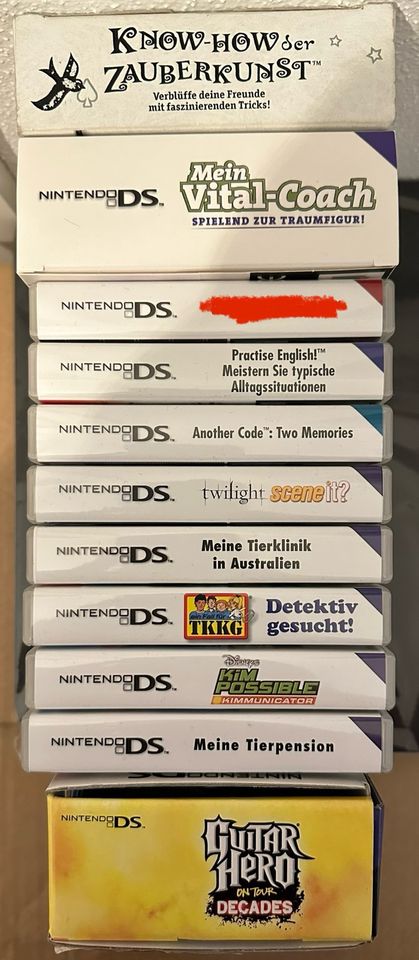 Diverse Nintendo DS Spiele in Petershausen