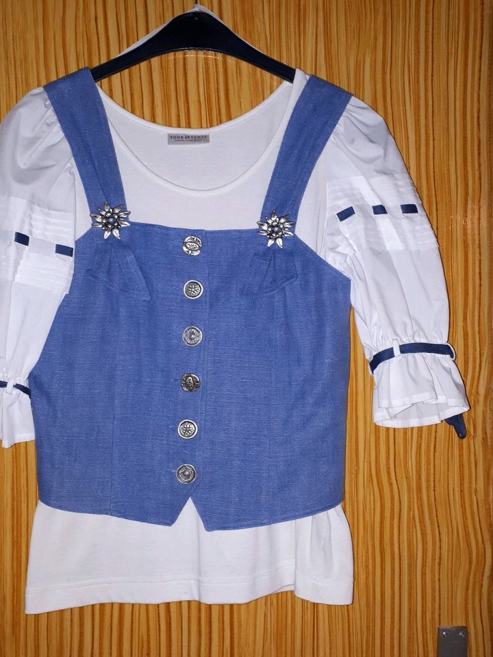 Dirndl Tracht Trachtenkeid Rock Bluse Gürtel 38  40 in Weißenburg in Bayern