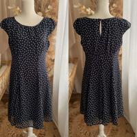 Sommerkleid Nachtblau mit Dots Gr. 40 Nordrhein-Westfalen - Mülheim (Ruhr) Vorschau