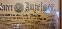 Original Wetzlarer Stadt Kreis Wetzlar Anzeiger Zeitung 1921 Hessen - Pohlheim Vorschau