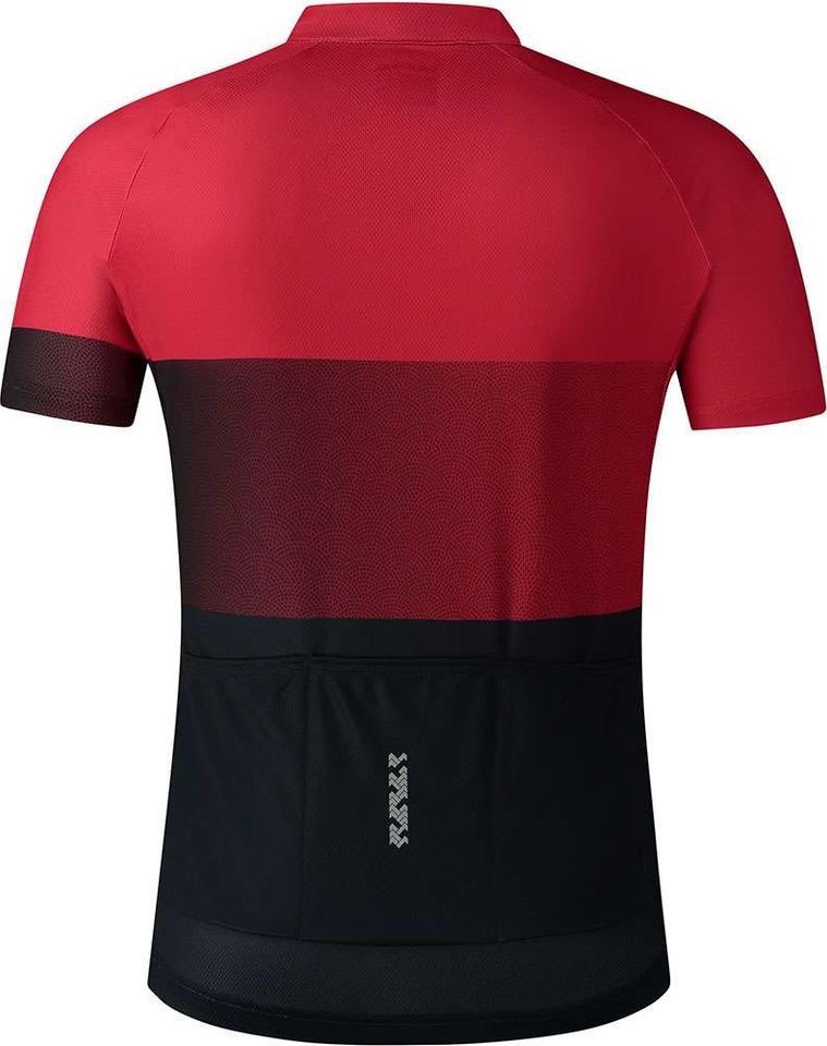 Shimano Team Jersey, rot+grün,Gr.M+L+XL+XXL+XXXL, in Übersee