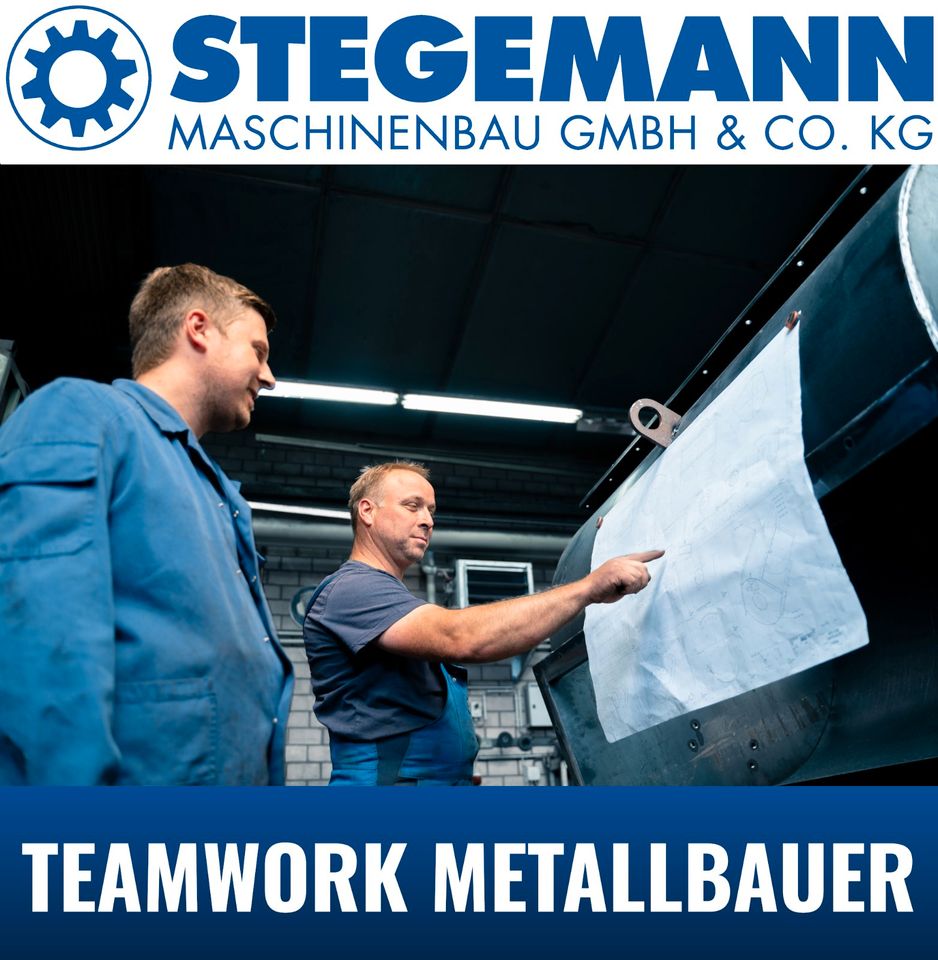 Stellenangebot Metallbauer für Sondermaschinen in Billerbeck
