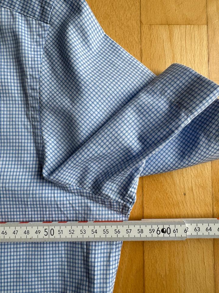 Hugo Boss Hemd Regular Fit Easy Iron kurzarm Gr. 39 neuwertig in Dudeldorf - Ordorf