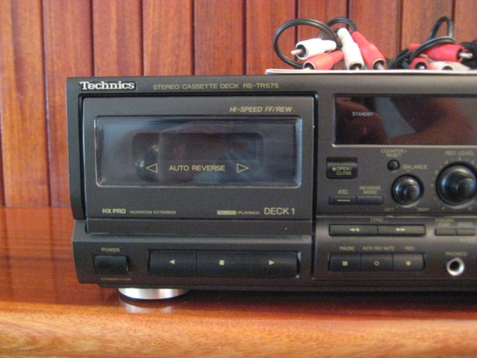 Technics Stereo Cassette Deck (double) RS-TR575 in Frankfurt (Oder)