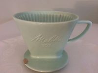 Vintage Kaffeefilter Melitta mintgrün Porzellan Rheinland-Pfalz - Mommenheim Vorschau