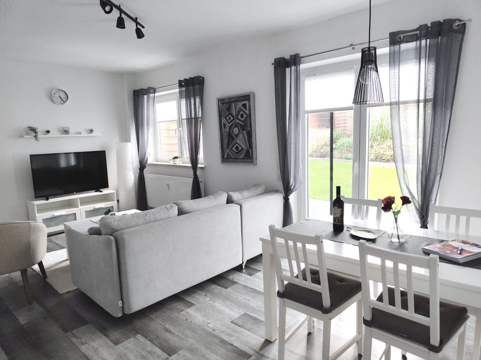 Ferienwohnung nähe Freitzeitparks mit Terrasse und Garten in Walsrode