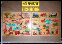 Holz Puzzle Eichhorn Safari Bauernhof Baby Junge Mädchen Bayern - Bogen Niederbay Vorschau