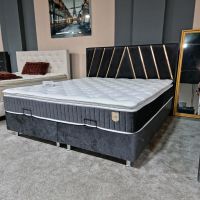 Boxspringbett 180x200 Samt Stoff Bettkasten Matratze H4 Neu Nordrhein-Westfalen - Oberhausen Vorschau