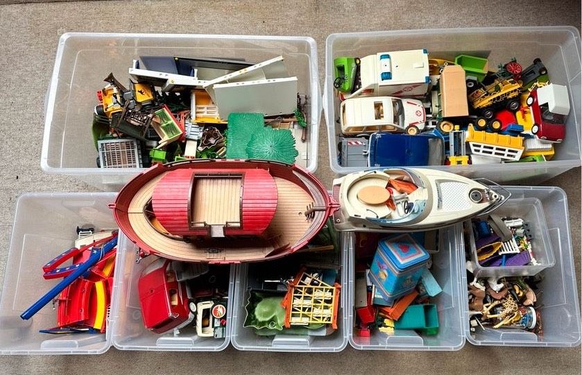 Große Playmobil Sammlung Spielzeug Konvolut in Heddesheim