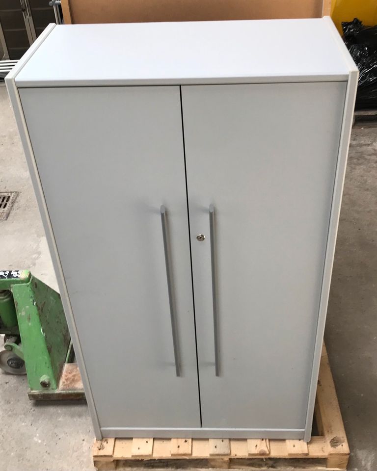 Schrank Büroschrank grau ohne Schlüssel 42x82,5x148,5 in Framersheim