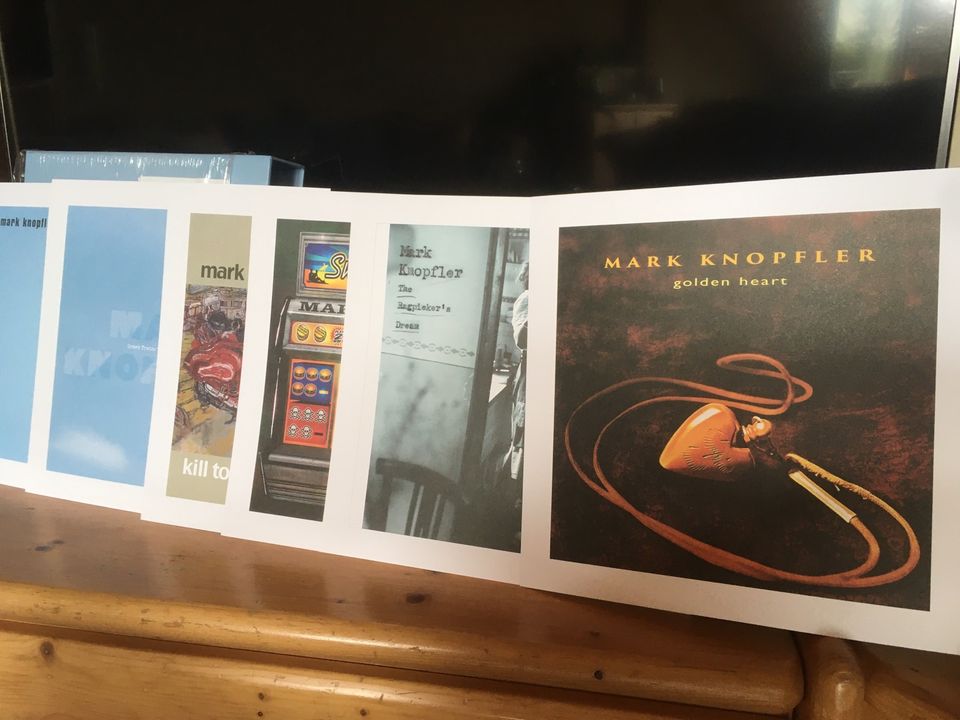Mark Knopfler Vinylbox, leer, inkl Kunstdrucke in Lampertheim