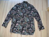 Bluse, Tunika  ZARA  XS/S/M  anthrazit geblümt Niedersachsen - Nordhorn Vorschau