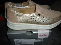 Sneaker,Gr.39,beige-gold, Kalbsleder, "ara", neu,inclus. Versand! Bayern - Deggendorf Vorschau