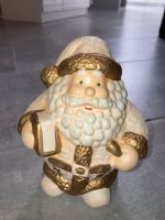 Deko Figur Nikolaus Weihnachtsmann creme gold Bayern - Uettingen Vorschau