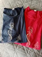 Damen T-Shirts in Rot und Marineblau in der Größe 54, 2 Stück Thüringen - Bürgel Vorschau