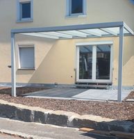 Alu-Terrassenüberdachung Glasdach 3 x 3m VSG Glas inkl. Montage Bayern - Stein Vorschau