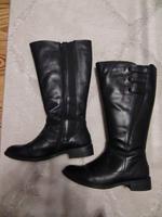 sheego Stiefel Lederstiefel Weitschaftstiefel XXL, Gr. 41 Schleswig-Holstein - Kiel Vorschau