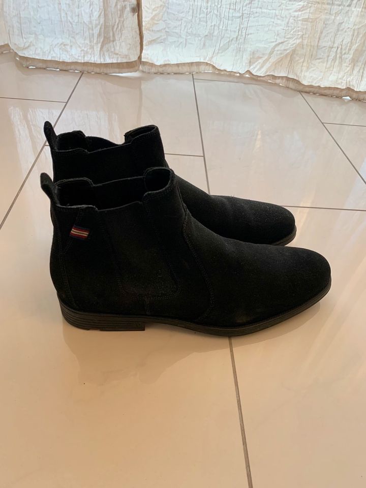 Lloyd Velour Leder Chelsea Boots Größe 45 schwarz in Köln