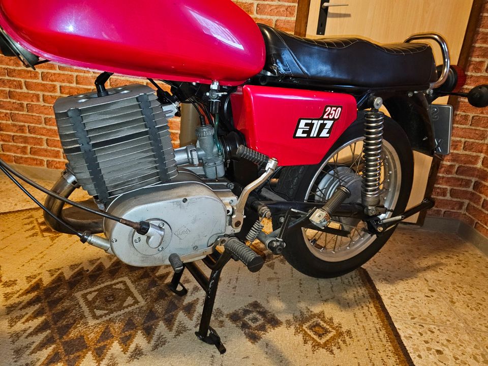 MZ ETZ 250 Motorrad Original IFA DDR Tüv Zubehör Zschopau in Neuhaus
