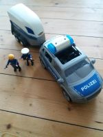 Polizeiauto mit Pferdeanhänger Schleswig-Holstein - Sterley Vorschau