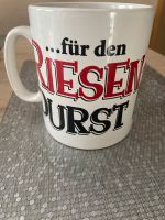 Tasse, riesig,  XXL, ca. H=13 cm, m.Spruch *f.d. Riesendurst* Hessen - Limburg Vorschau