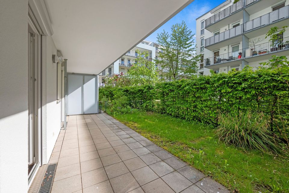 Stilvolle 2-Zimmer-EG-Wohnung mit Terrasse und EBK Schwanthalerhöhe in München