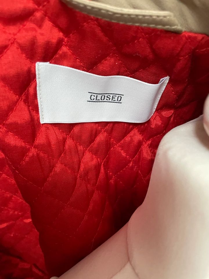 Traumhafte Closed Lederjacke Bikerjacke beige 38 40 neu in Mülheim (Ruhr)