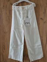 Zara Jeans  Sommer Hose weiß Gr. 122 Neu Nordrhein-Westfalen - Troisdorf Vorschau