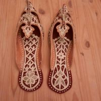 1001 nacht: Indische Schnabel-Schuhe ;  Gr. 40, Pantoletten Sachsen - Röderaue Vorschau