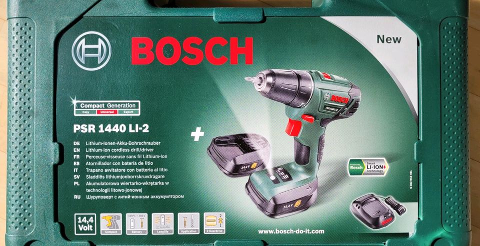 Bosch Akkuschrauber PSR 1440 LI-2 in Bramsche