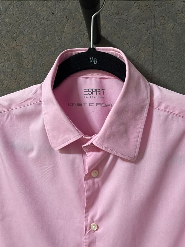 Hemd Esprit Collection, Größe/ Kragenweite: 37/38, Rosa/ Pink in Düsseldorf