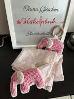 Schmusetuch Greifling Set Elefant Häkeltier Amigurumi neu Nordrhein-Westfalen - Kaarst Vorschau