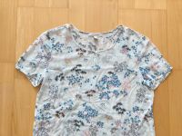 ESPRIT Damen T-Shirt Bluse Blusenshirt geblümt Blumen weiß 36 S Bayern - Germering Vorschau