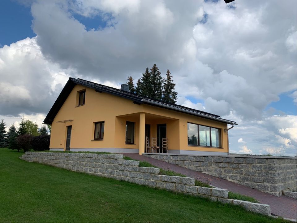 Neugebautes Einfamilienhaus mit Fernblick in  Randlage von Herrnhut in Herrnhut