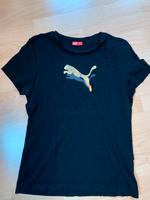 Puma Shirt 38 M Sommer Sport schwarz gold Nordrhein-Westfalen - Düren Vorschau
